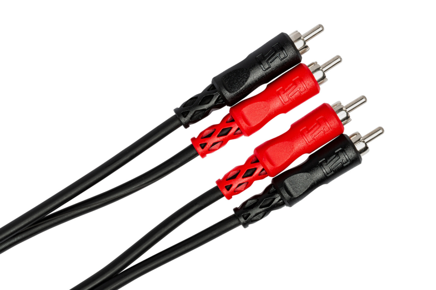 Hosa - Kabel 2 x RCA - 2 x RCA 1m