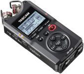 Tascam DR-40XP - 4-ścieżkowy, przenośny rejestrator cyfrowy z zapisem 32-bitowym i interfejsem USB - 3