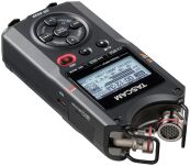 Tascam DR-40XP - 4-ścieżkowy, przenośny rejestrator cyfrowy z zapisem 32-bitowym i interfejsem USB - 2