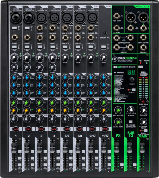 Mackie ProFX12v3 – Analogowy mikser z USB