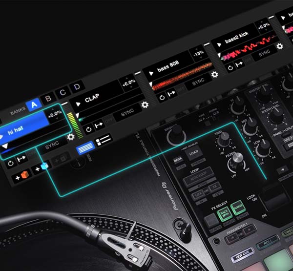 Pioneer DJM-S7 - loop MIDI / studiostore.pl