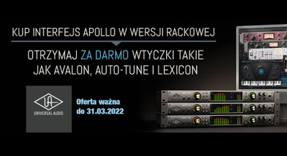 PROMOCJA: Interfejsy Apollo w wersji rackowej z wtyczkami