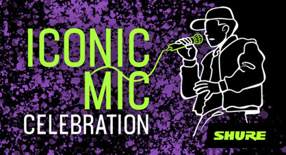 Shure Iconic Mic Celebration